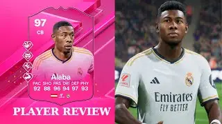 WORTH THE MONEY?🥸 97 FUTTIES Alaba Player review - EA FC 24