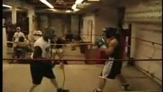 Luke Robinson Sparring