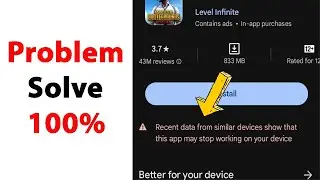 Recent data from similar devices show that this app may stop working on your device Problem Solve