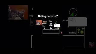 Why am I dating papyrus? #youtube #undertale #gaming #shorts