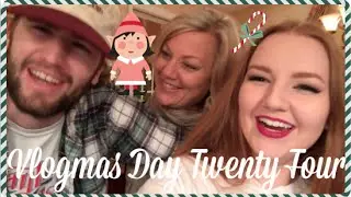 VLOGMAS DAY 24: Christmas Eve with the Hughes Fam!