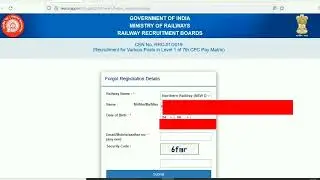 RRB group d forgot registration number । Rrc group d registration number forgot