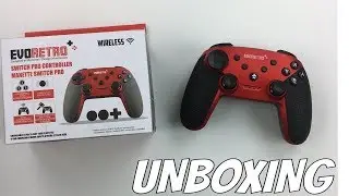 EVO RETRO SWITCH PRO CONTROLLER UNBOXING