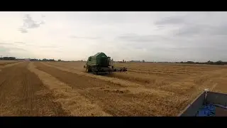 🔥Żniwa Pszenicy i Jęczmienia 2023🔥😲 John Deere 9660 WTS😲 Ursus C 360🚜Oporowo