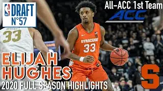 ELIJAH HUGHES HIGHLIGHTS 2019-2020 SEASON SYRACUSE  - Top Prospect NBA Draft 2020 (4/60)