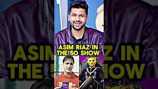 Asim Riaz In The 50 Show ? 😳😱📈 #asimriaz #the50 #biggboss19 #biggboss #shorts