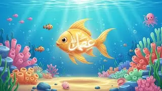 Islamic Fish Nasheed for Kids | Bismillah Alhamdulillah SubhanAllah 🐟🌊