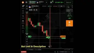 How To Use  Robot Cross Signal On IQ Option Trading Platform #Shorts