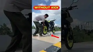 How To Start Honda Hornet 125 Without Kick @hornet125