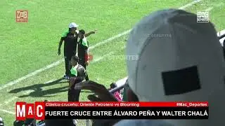Fuerte cruce entre &Aacute;lvaro Pe&ntilde;a y Walter Chal&aacute; 🔥(cl&aacute;sico cruce&ntilde;o) | 𝗠𝗮𝗰 𝗗𝗲𝗽𝗼𝗿𝘁𝗲𝘀