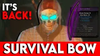 Dark and Darker Survival Bow is so STRONG with the BEST CLASS! (It's Back)