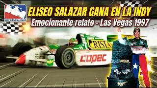 Eliseo Salazar - Indy Racing League, Triunfo en Las Vegas 500K 1997 (Chilevision)