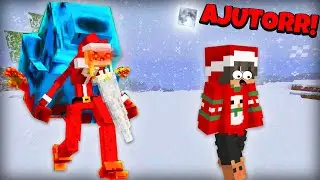 Incerc sa SCAP de MOS CRACIUN SKINWALKER pe Minecraft....