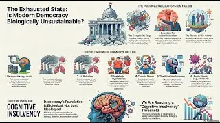 The Exhausted State: The Biological Crisis of Democracy and the Complexity Trap