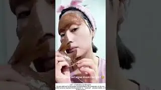 Harvesting Glow: A Seaweed Mask Moment 🌿