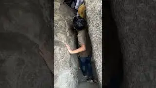 Entrance cave hira , jabal noor mecca saudi arabia