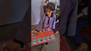Riza Fatima Builds Word Power | Grade 1 Learning at Superior Model School Adilpur