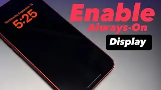 Включить функцию Always-On Display на любом iPhone (простой мод)
