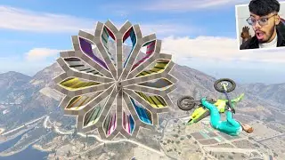 IMPOSSIBLE 0.0087% Bike Glide Parkour Race in GTA 5!