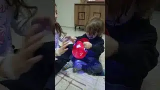 He got a light-up Spiderman mask 😍 #alparslan #alparslanoyunda