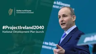 🔴Watch the launch of the National Development Plan live here #ProjectIreland2040