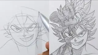 How To Draw Asta Demon Form With Ease! | Black Clover | ss_art1