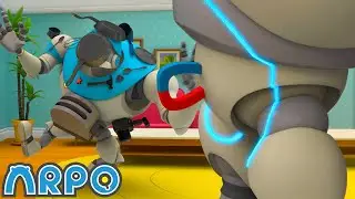 Robot Babysitter vs Magnet Chaos! 🤖🧲 ARPO Kids Cartoons | Videos for Kids | Animation Compilation