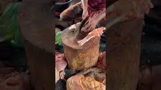 Awesome Beef Paya Cutting #meatcuttingskills #meatprocessing #meatmarket