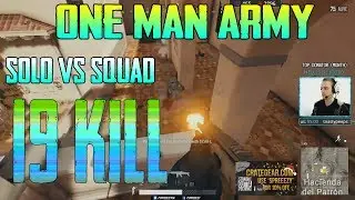 sprEEEzy - PUBG Rank 1 19 Kill Solo VS Squad FPP (Playerunknown's Battleground)