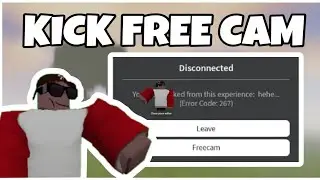 Roblox Script Kick Free Cam Script | Hydrogen • Fluxus • Delta