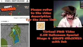 Virtual FMR Video 5.5K Halloween Special with Seb | Stage 4 - ZWIFT UNLOCKED