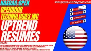 OPEN STOCK : UPTREND RESUMES | OPENDOOR TECHNOLOGIES STOCK