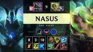 Nasus ADC vs Zeri - EUW Master Patch 25.20