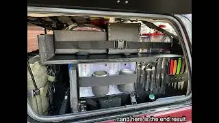 Build gullwing storage - Land Cruiser 80 series