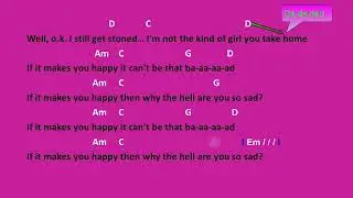 If It Makes You Happy by Sheryl Crow   Easy chords and lyrics