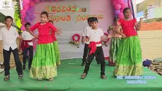 4th Class dance performance - Chamanthi Puvva 1 - Sri Aurobindo School, Markapur