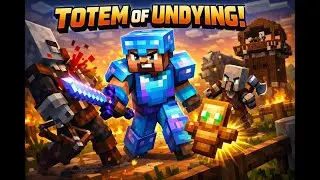 TOTEM OF UNDYING HUNT | Raiding Pillager Outpost LIVE | Minecraft Survival | #minecraft #livestream