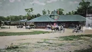 ca 1909 NASSAU TRAIN STATION - GLEN COVE, NEW YORK