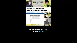 Lack of oversight the cause of embezzlement and fraud, in religious institutions