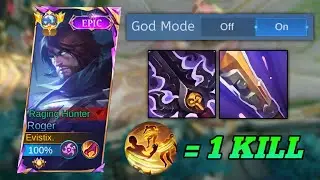 WHEN TOP 1 GLOBAL ROGER TRY BROKEN GOLDEN DEMON BUILD🔥 | (MUST WATCH) | MLBB