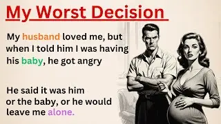 Learn English With Stories ⭐️ My Worst Decision | Level 2 English Listening & Speaking Practice