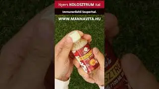 Mannavita Kolosztrum ital, IgG faktor = 30 &bull; 125 ml
