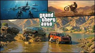 🚙 Off-Road Extremo en GTA 5 | Montañas, Lodo, Ríos y Aventuras 🌄🌊