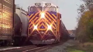 CREX 1434 Citirail Gevo oil train CSX Garrett Subdivision