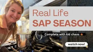 Boiling Maple Sap Indoors: Safety, Foam, and Real Life with Kids