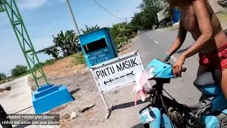 Gus Javar di PINtu Masuk PUlau LUSI
