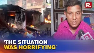 'He Stabbed My Back': Republic Speaks To A Victim Of Karauli Violence; Attacker's Name Revealed