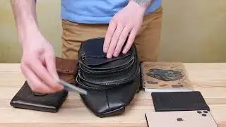 Обзор кожаной сумки через плечо Vintage 20672