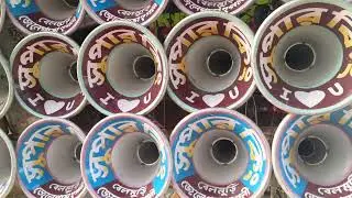 আজ কেশবপুর মা দুর্গা তালা সুপার কিং সাউন্ড 💀 16 মাল ডায়লগ মারছে #bapisaund #dj