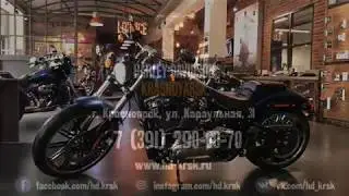 Harley-Davidson Softail Breakout Anniversary (FXBRS ANX) Legend Blue Denim 2018